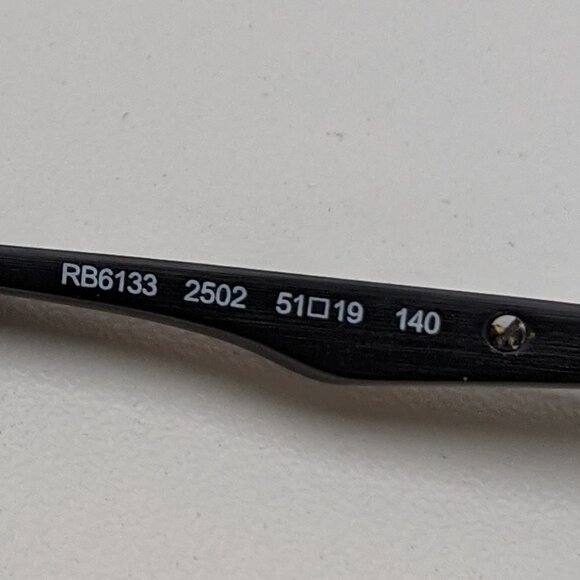 🕶️Ray-Ban RB6133 2502 Men's Eyeglasses/PJ428🕶️ - Picture 4 of 12